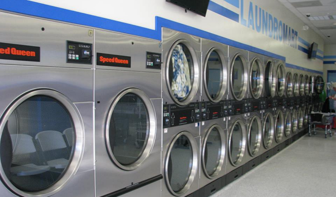wash and dry laundry